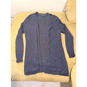 Women’s Forever 21 Navy Open Knit Cardigan Size Large